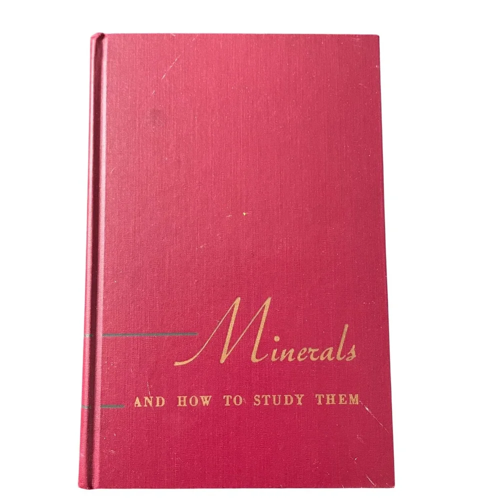 Minerals and‎ How to Study Them 3rd Edition Hardcover Book Edward Salisbury Dana